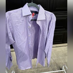 Polo by Ralph Lauren Purple Dress Shirt Men’s 15½ Button Up